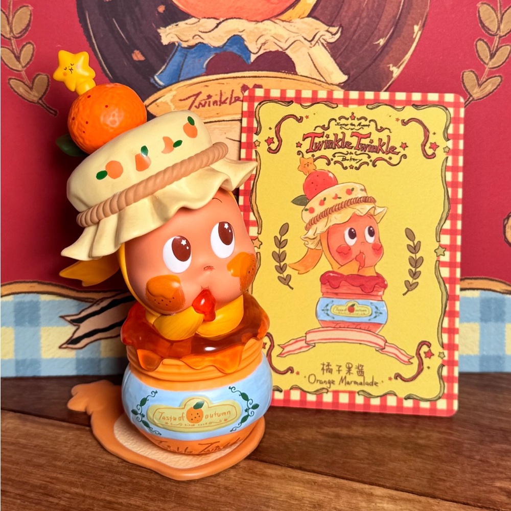 Pop Mart Twinkle Twinkle Savor The Moment Series Orange Marmalade Sealed Bag